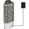 Электрическая печь SAWO ARIES (9,0 кВт, без пульта, нержавейка, встроен. блок мощности, угловая) ARI3-90Ni2-CNR-P